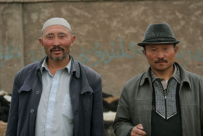 Eleveurs de Kashgar, Chine.